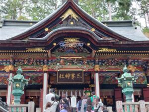 三峰神社 拝殿